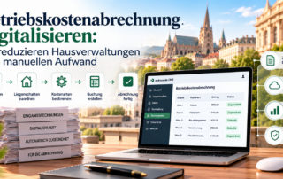 Betriebskostenabrechnung digitalisieren – digitale Prozesse für Hausverwaltungen